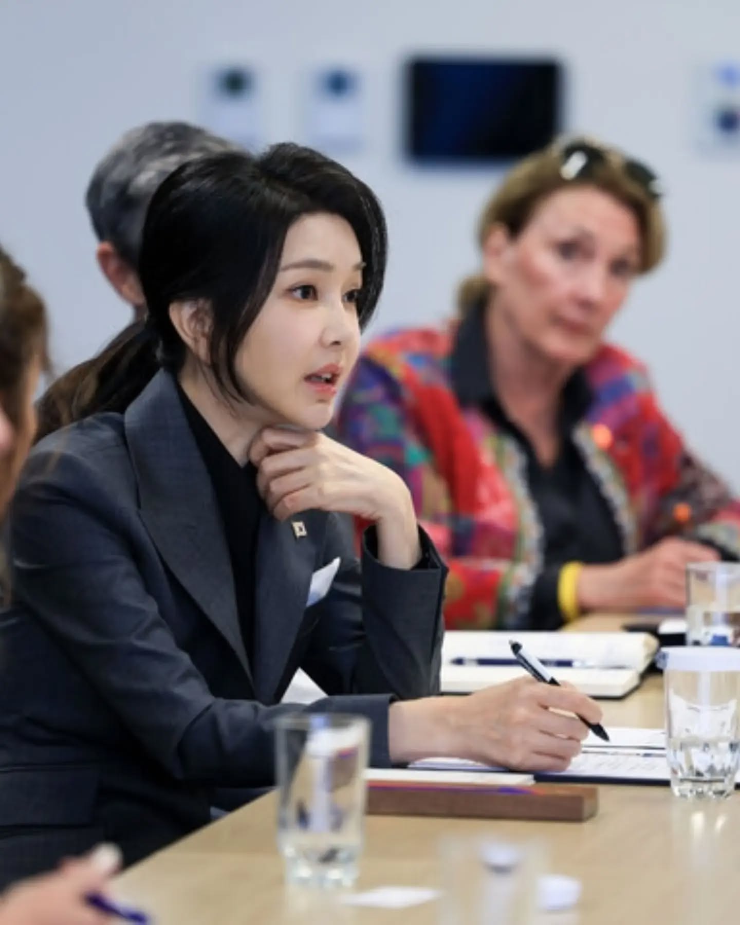 북한인권운동가 김건희 여사