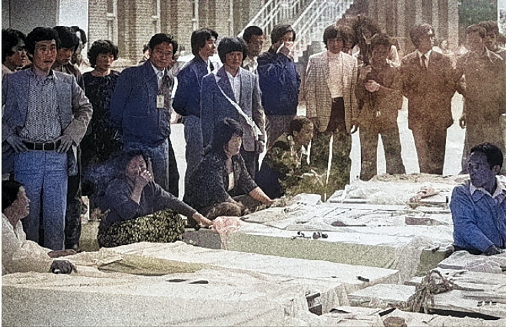 시민군이 낸 교통사고 희생자들의 관